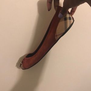 Burberry flats